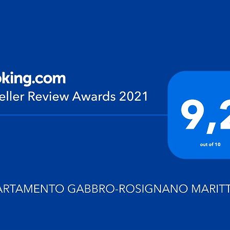 Appartamento Gabbro-Rosignano Marittimo Dış mekan fotoğraf